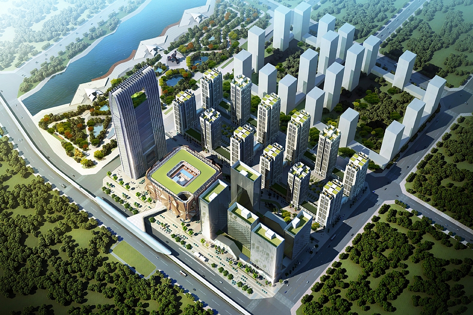 成都市龙泉皇冠湖片区城市综合体项目|Chengdu Longquan Huangguanhu HOPSCA